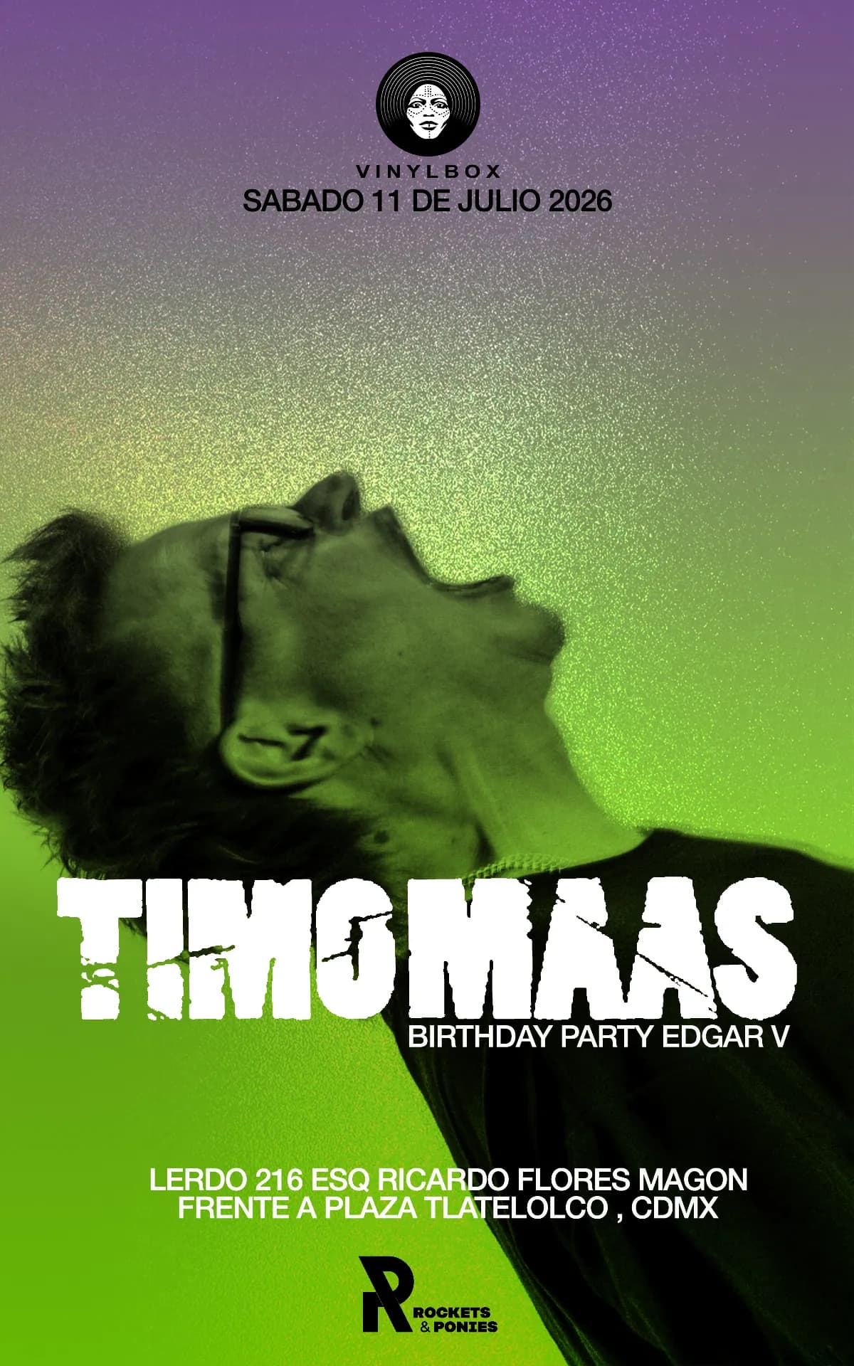 Timo maas @ vinylbox 