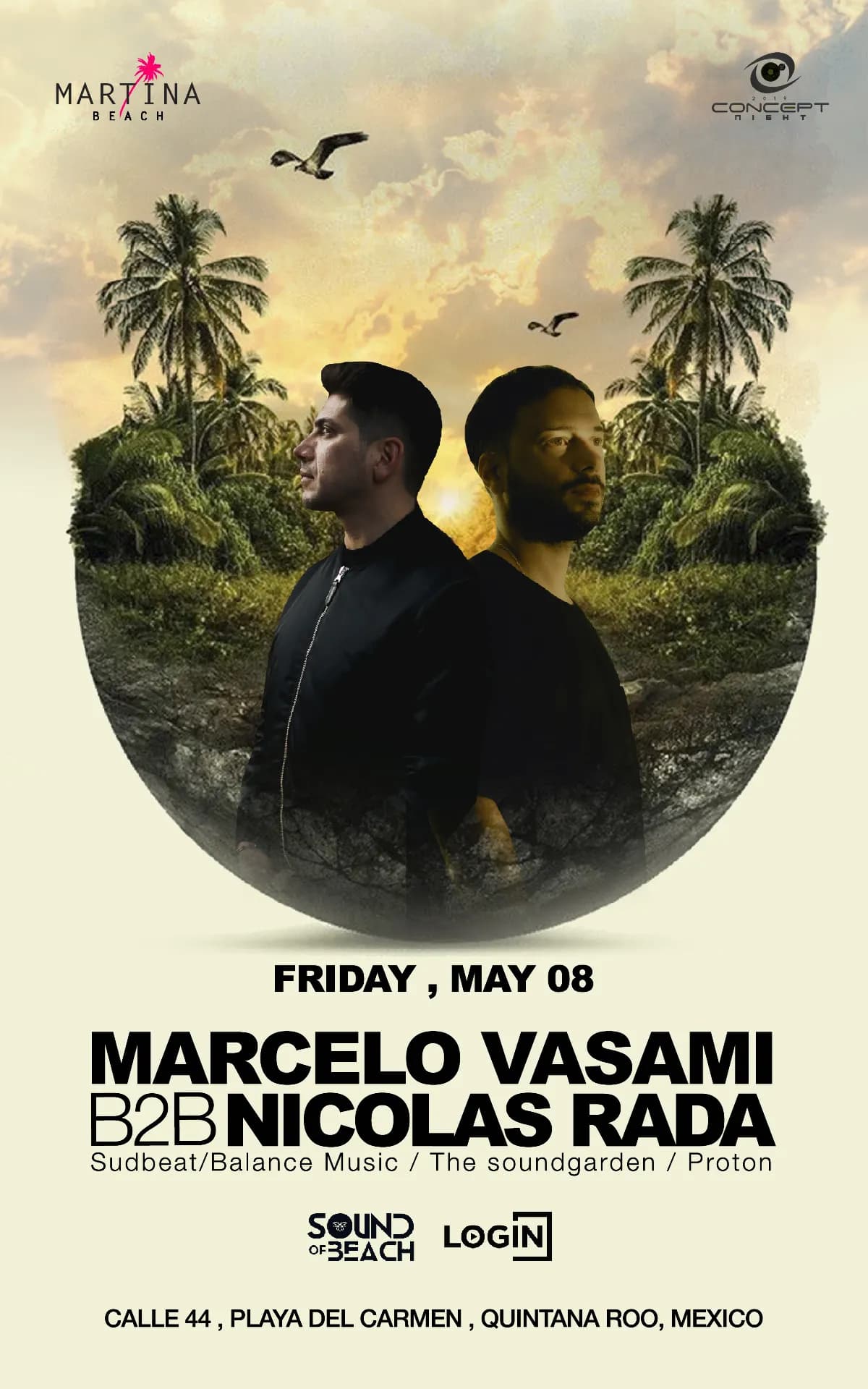 MARCELO VASAMI B2B  NICOLAS RADA - MARTINA BEACH CLUB 
